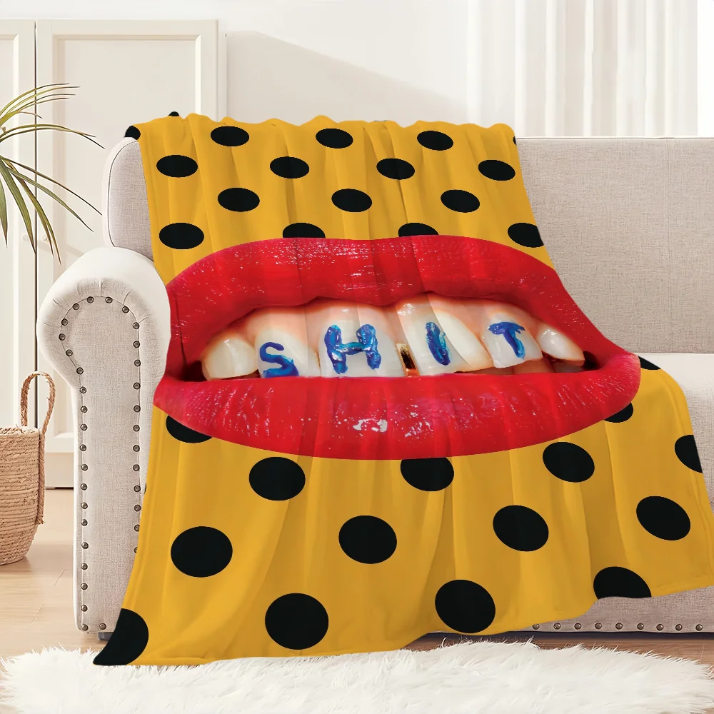Home Office Gif - Manta de arte extraña con personalidad