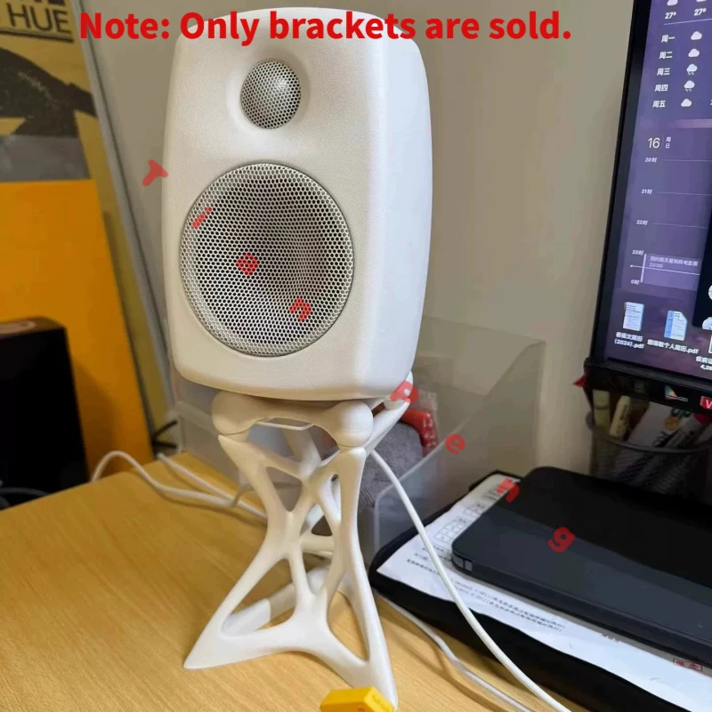 Home Office Studio - Soporte de Escritorio Ajustable para Altavoz