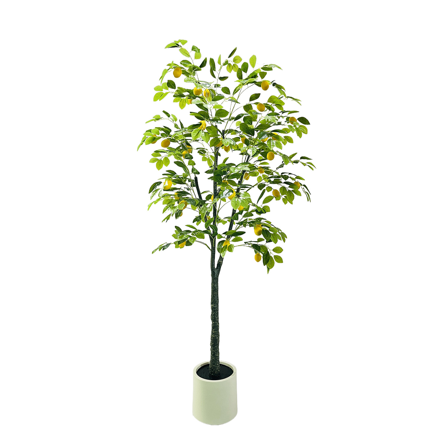 Home Office Word - Planta Artificial de Limonero, 180 cm,