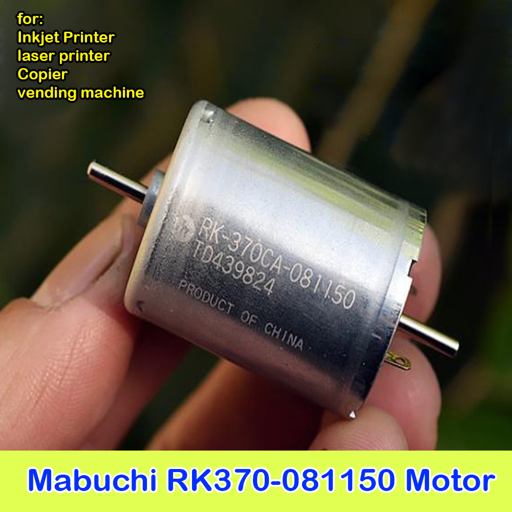 Laser Printer Home - Motor de RK370-081150 Mabuchi DC 12V-24V