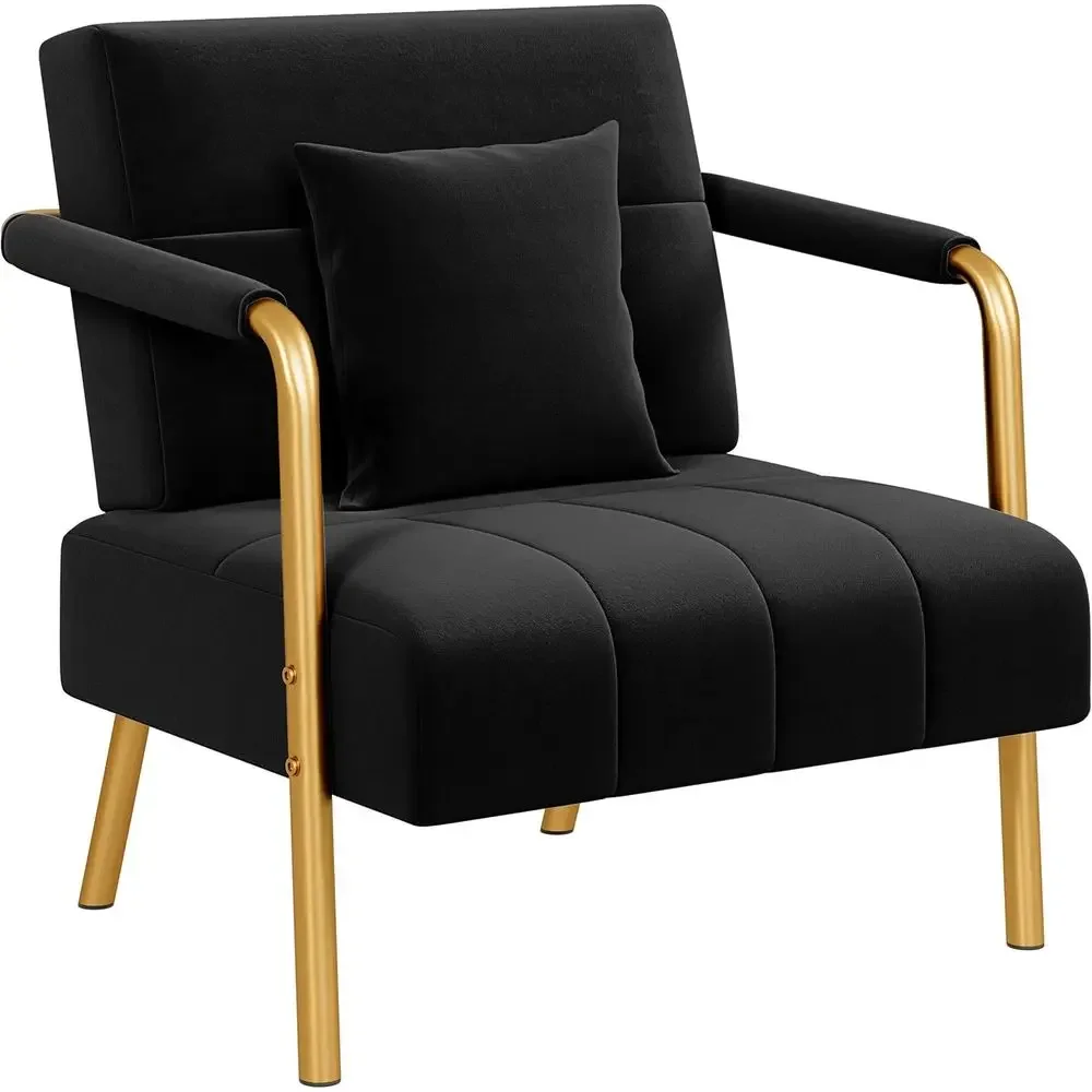 Home Office Studio - Sofá Elegante de Terciopelo de 30