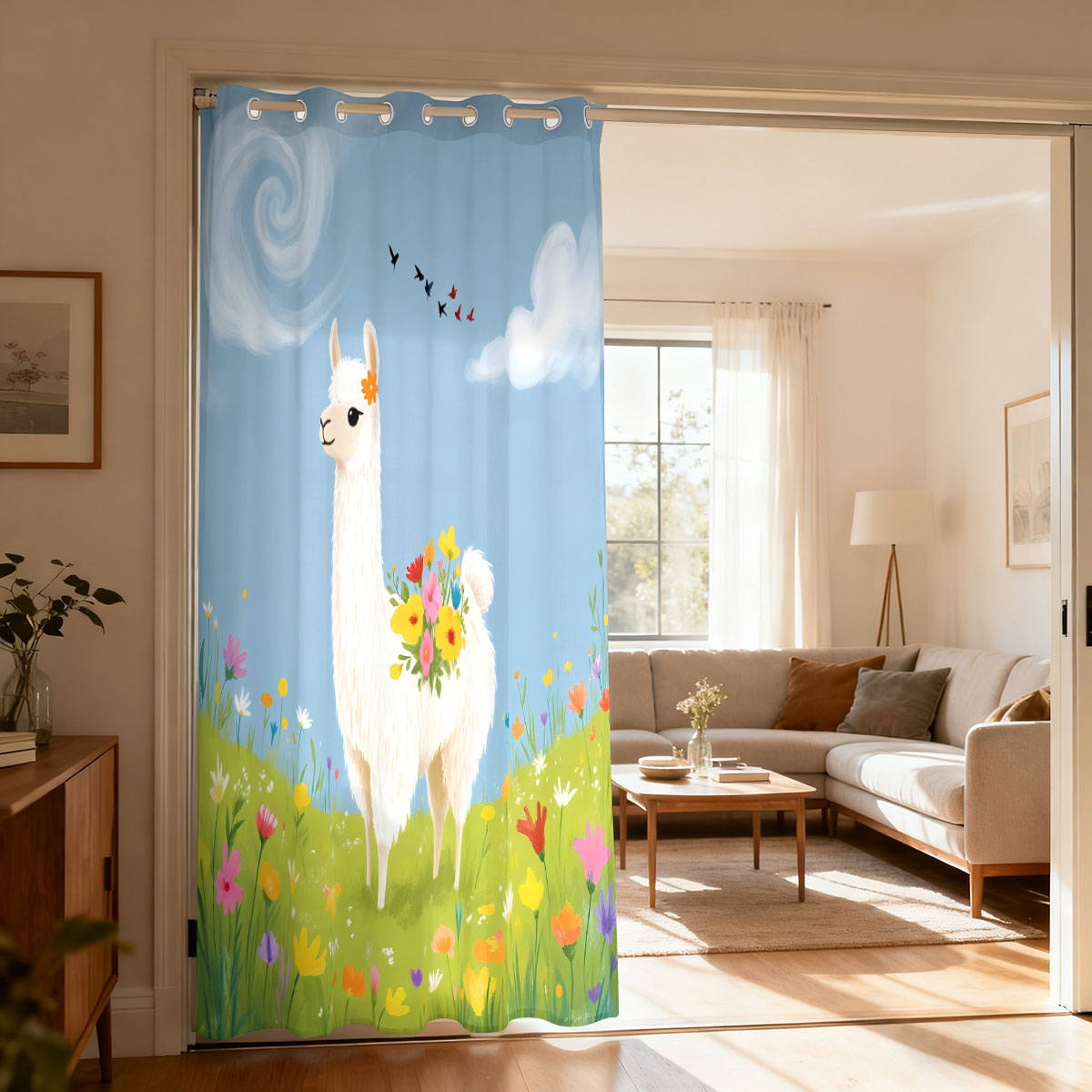 Home Office Rate - Cortina de un solo panel con