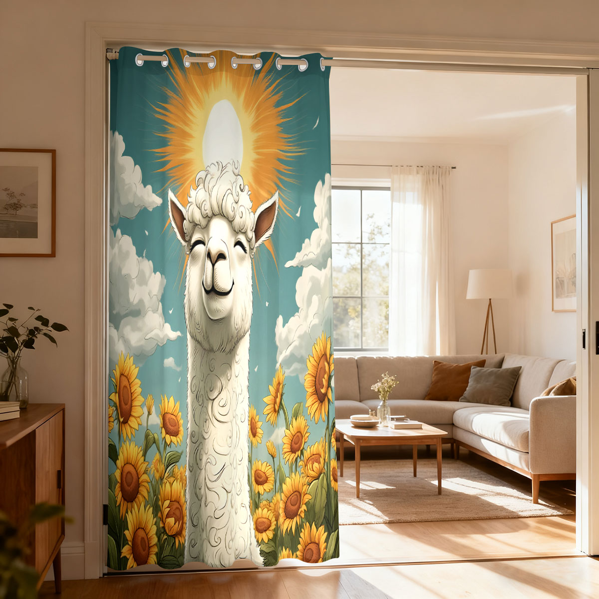 Home Office Rate - Cortina de un solo panel con