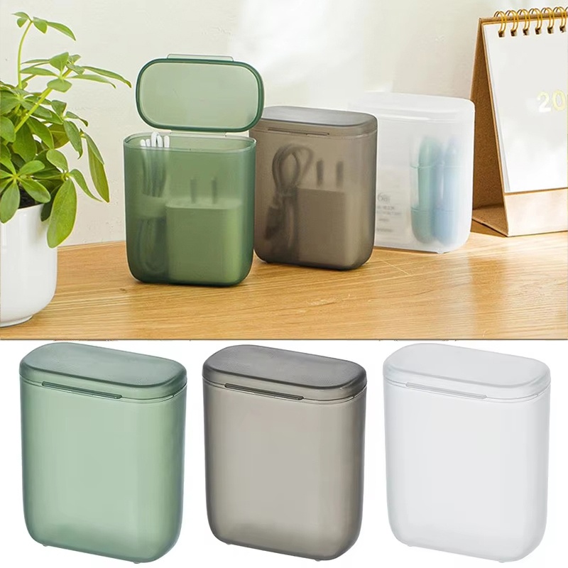 Home Office Jobs - Caja de almacenamiento transparente para cables