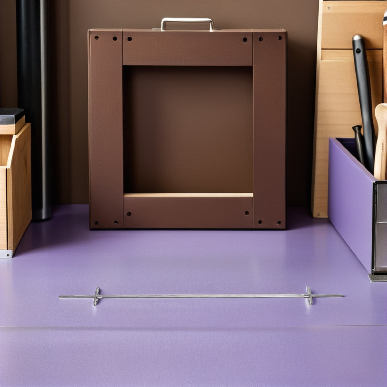 Office Drawer Organizer - Barra para archivadores colgantes de acero