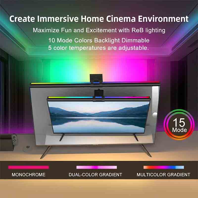 Barra de Luz LED RGB de 60/80c - Home Office Lamp reseña y precio