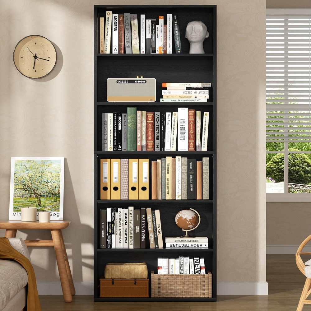 Librería Abierta de 6 Niveles, - Home Office Living Room reseña y precio
