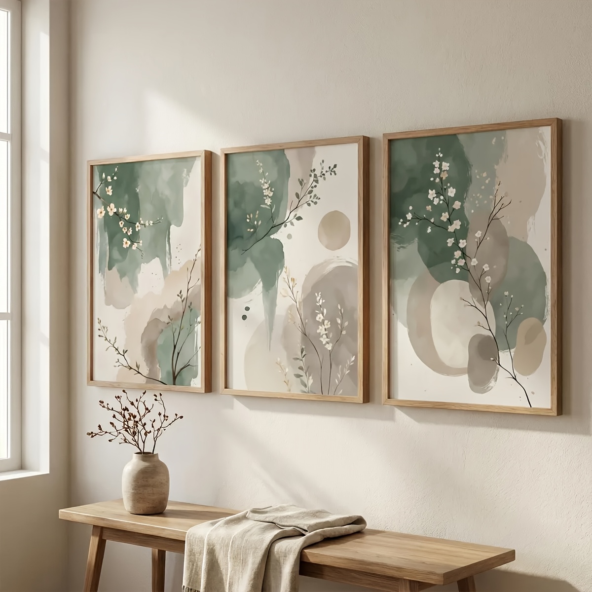 Juego de 3 Cuadros Decorativos - Home Office Word reseña y precio