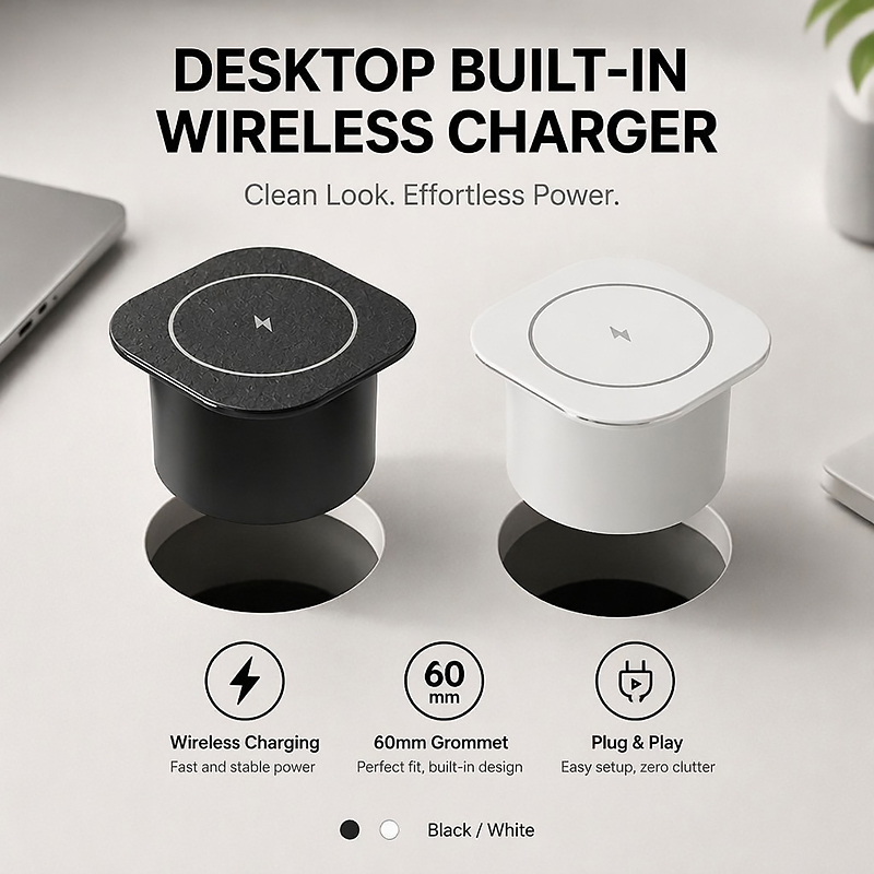 Cargador Inalámbrico Integrado - Home Office In Uk reseña y precio