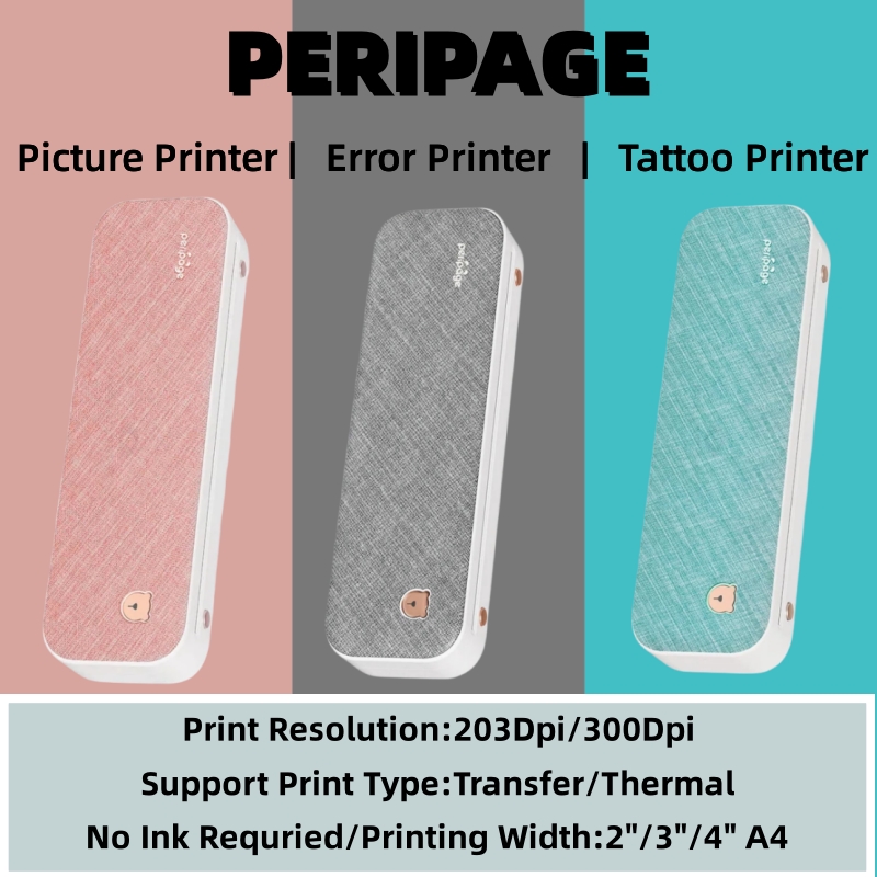 Peripage-impresora portátil A4 - Laser Printer Home reseña y precio