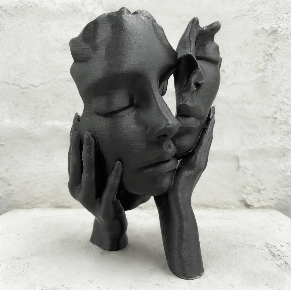 Escultura Abstracta de Plástic - Home Office Gif reseña y precio