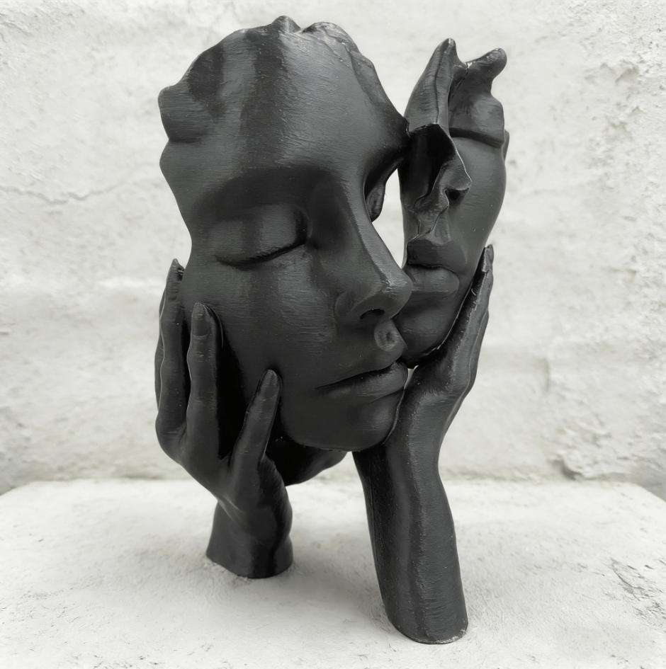 Escultura Abstracta de Plástic - Home Office Gif reseña y precio
