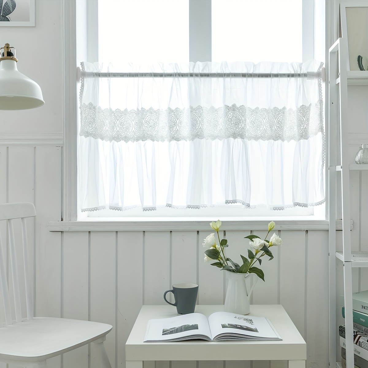1 unidad, cortina de café mode - Home Office Rate reseña y precio