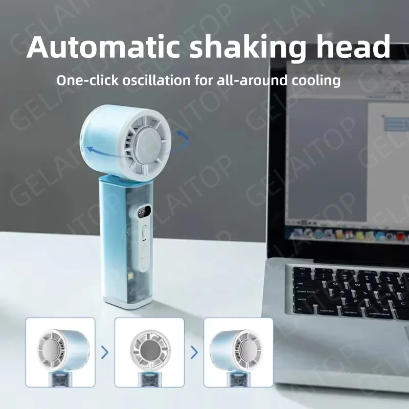 Ventilador Portátil de Mano 20 - Home Office Jobs reseña y precio