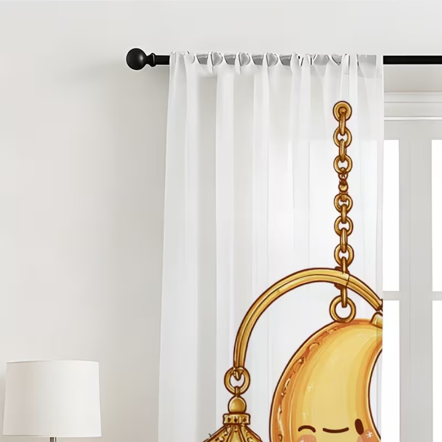 2 Cortinas Transparentes con E - Home Office Lamp reseña y precio
