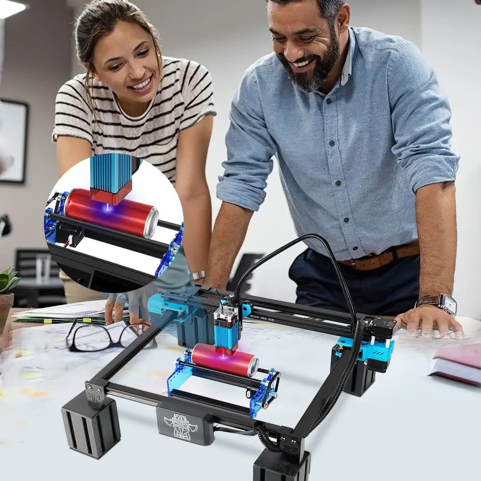 Impresora 3d, máquina de graba - Laser Printer Home reseña y precio