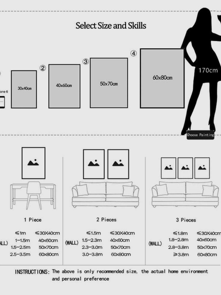 Arte de pared motivacional de  - Home Office Gif reseña y precio