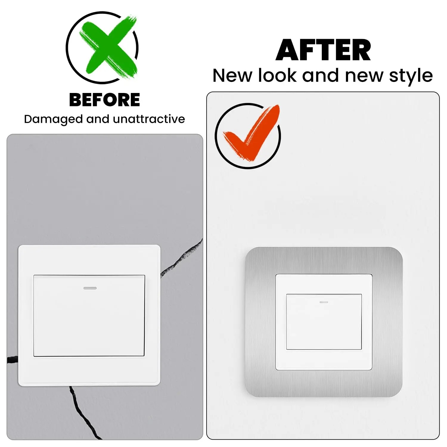 4 piezas de interruptor de luz - Home Office In Uk reseña y precio