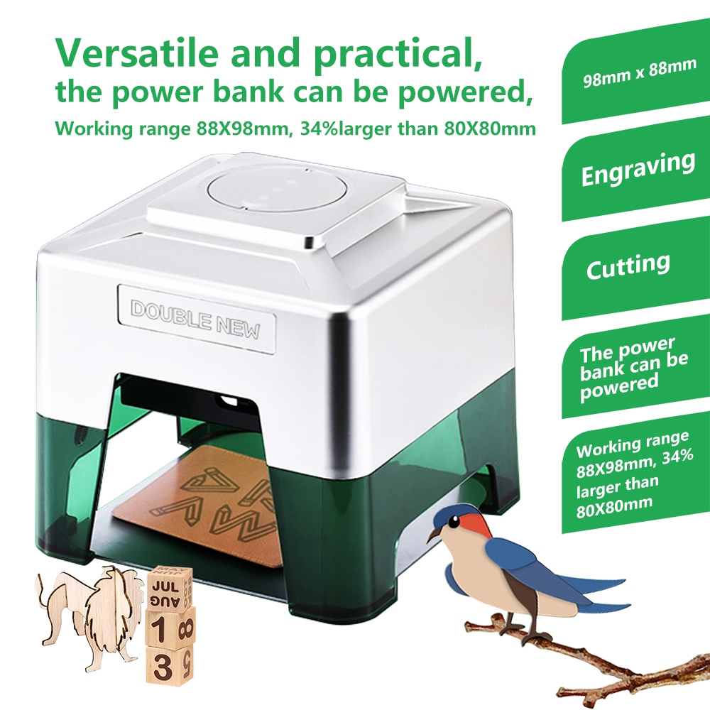 Mini Grabador Láser de 3W, Imp - Laser Printer Home reseña y precio