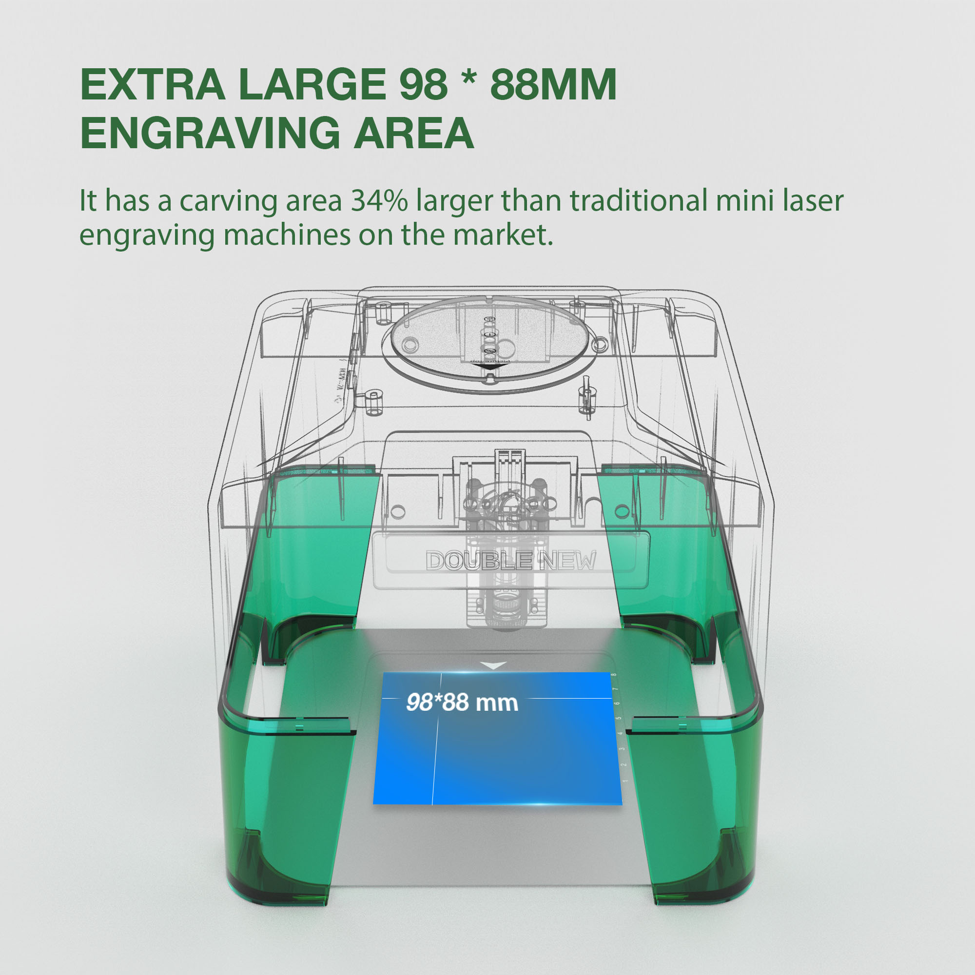 Mini Grabador Láser de 3W, Imp - Laser Printer Home reseña y precio