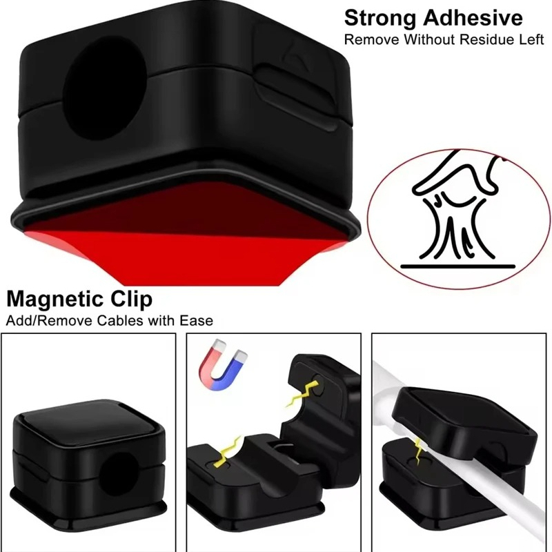 Organizador de Cables Magnétic - Home Office Jobs reseña y precio