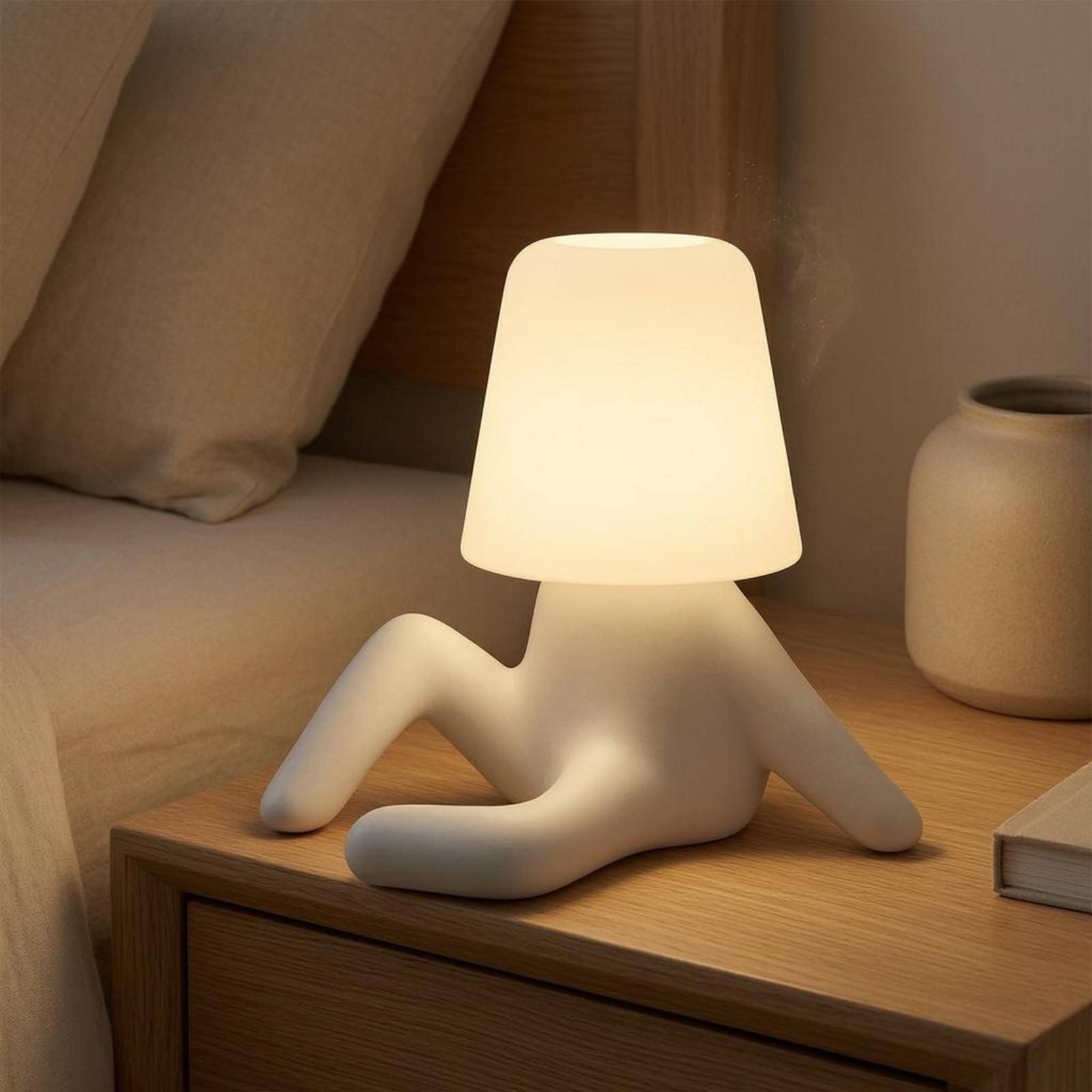 Lámpara de Noche con Figura Se - Home Office Lamp reseña y precio