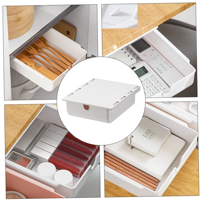 Caja de Almacenamiento Debajo  - Office Drawer Organizer reseña y precio