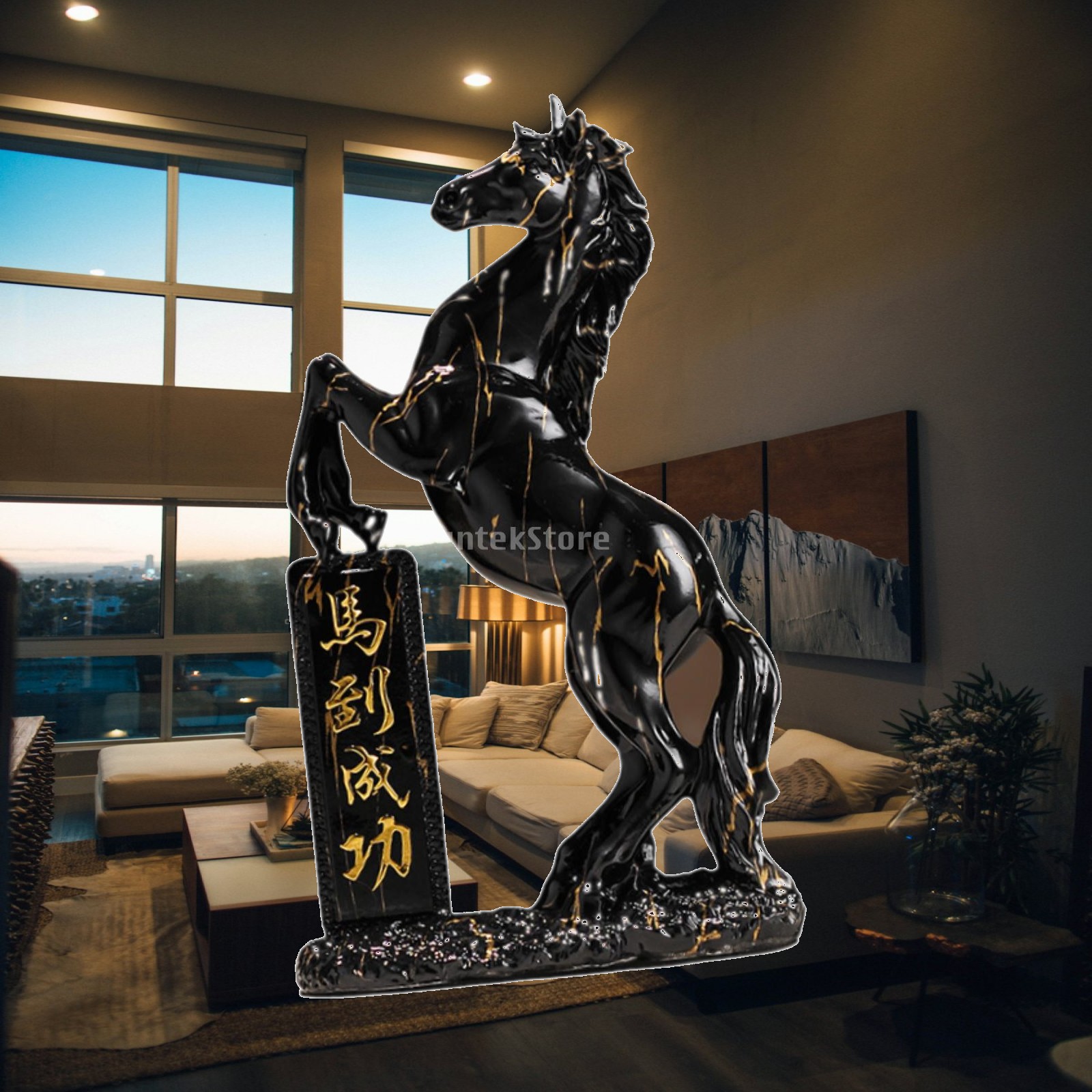 Estatua de Caballo de Resina,  - Home Office Representative reseña y precio