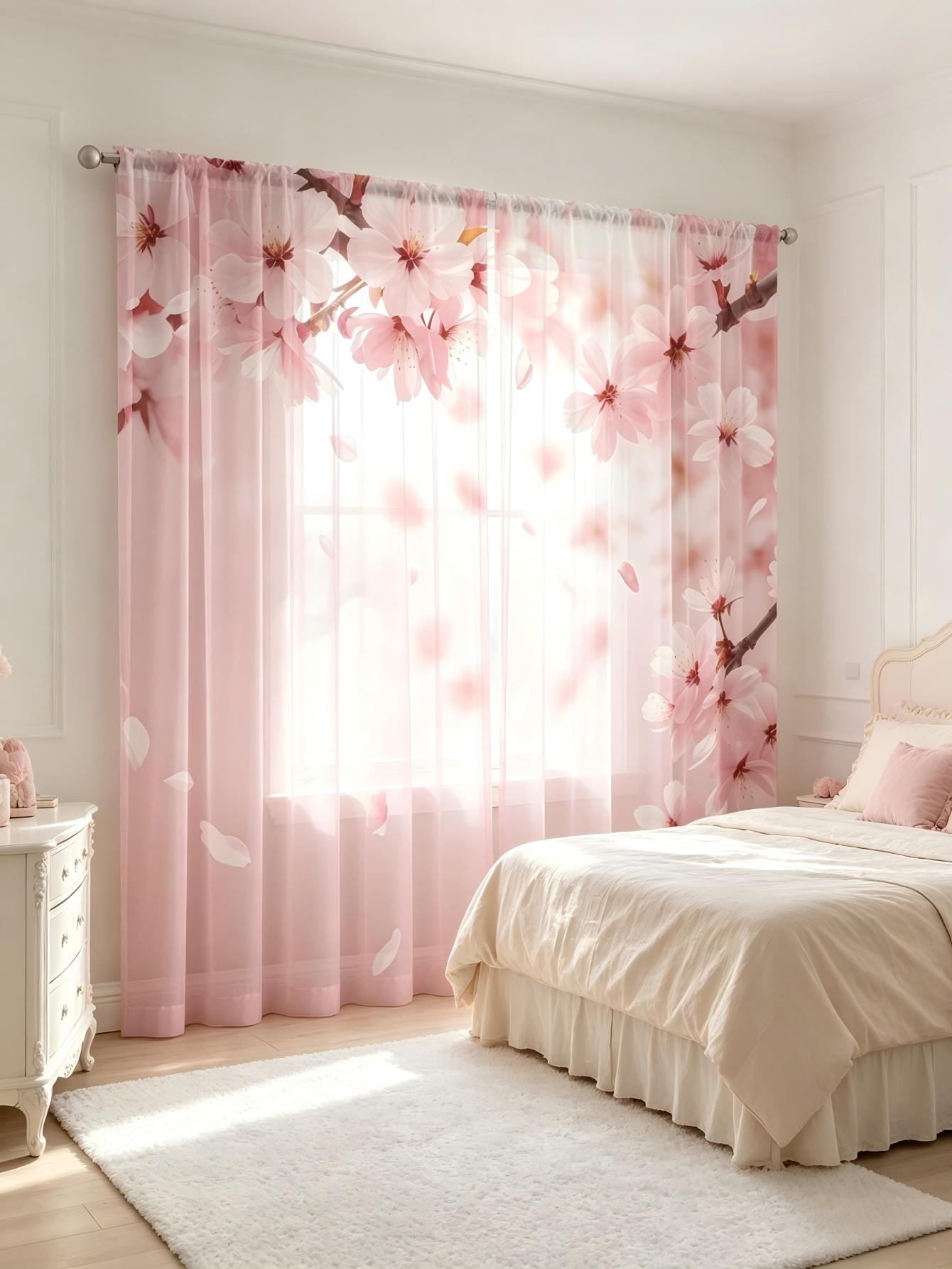 2 Cortinas Transparentes con E - Home Office Rate reseña y precio