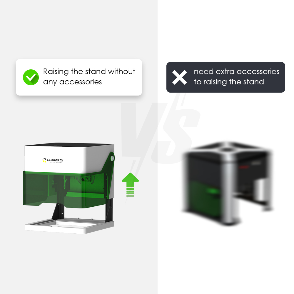 Cloudray-Mini grabador láser C - Laser Printer Home reseña y precio