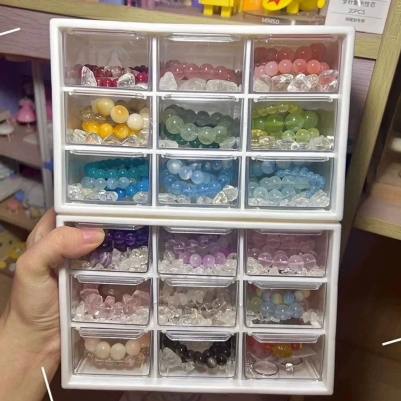 Caja de almacenamiento de mate - Office Drawer Organizer reseña y precio