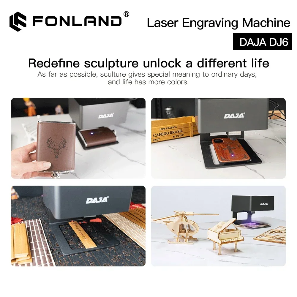 Grabador láser DAJA CNC DIY DJ - Laser Printer Home reseña y precio