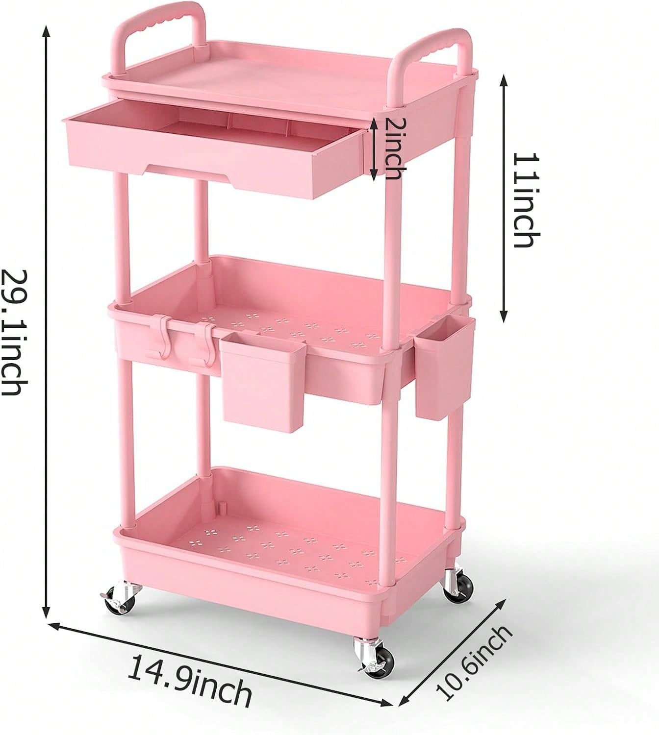 Carrito utilitario rodante de  - Office Drawer Organizer reseña y precio