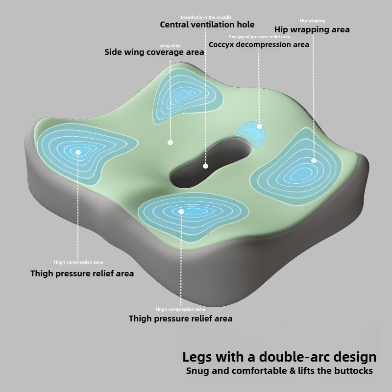 Memory Foam Seat Cushion for C - Home Office Cozy reseña y precio