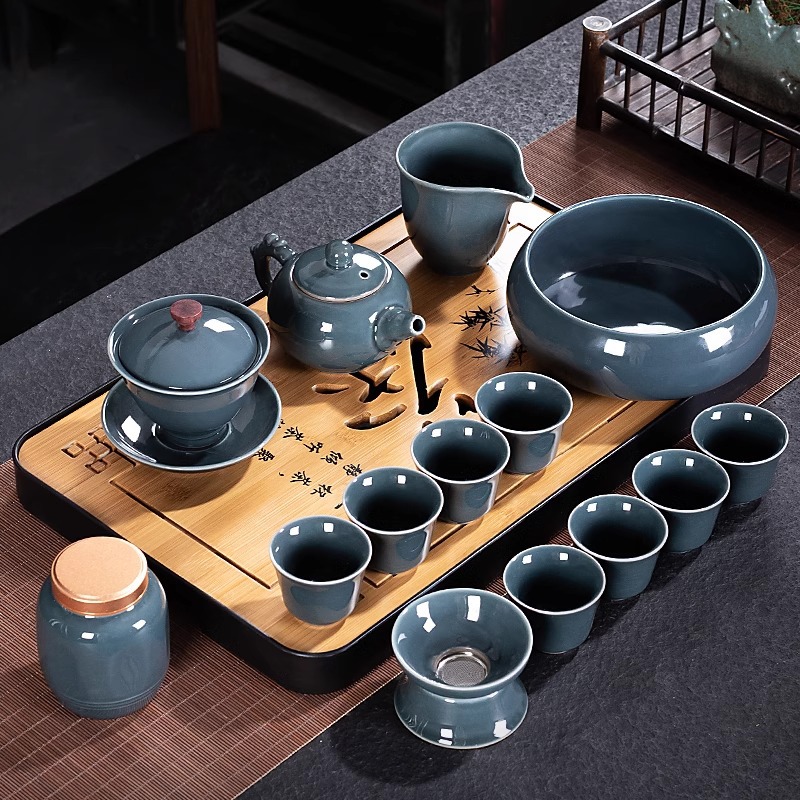 Juego de té Geyao Kung Fu para - Home Office Gif reseña y precio