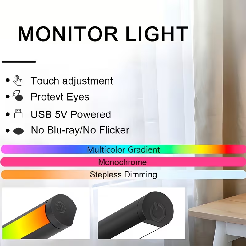 Barra de Luz LED para Monitor  - Home Office Lamp reseña y precio