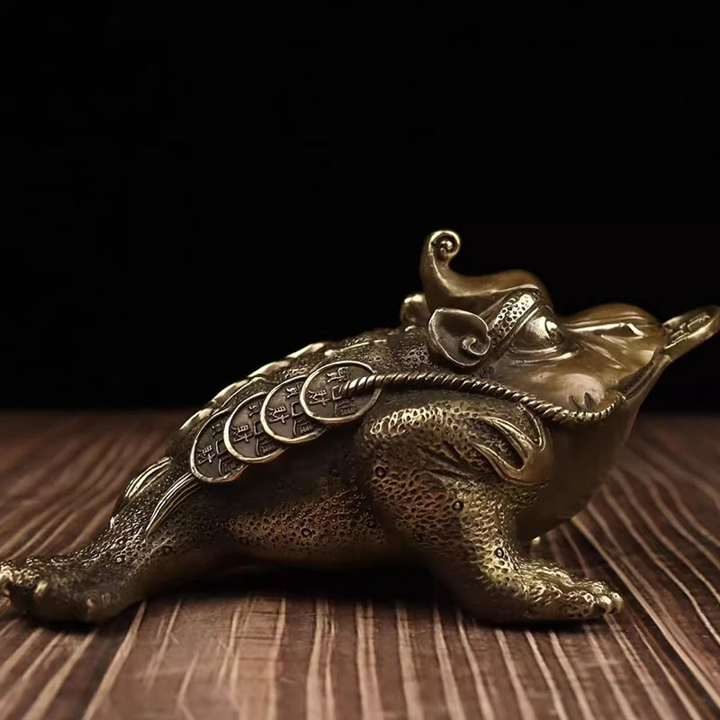 Estatua de sapo de dinero de t - Home Office Gif reseña y precio