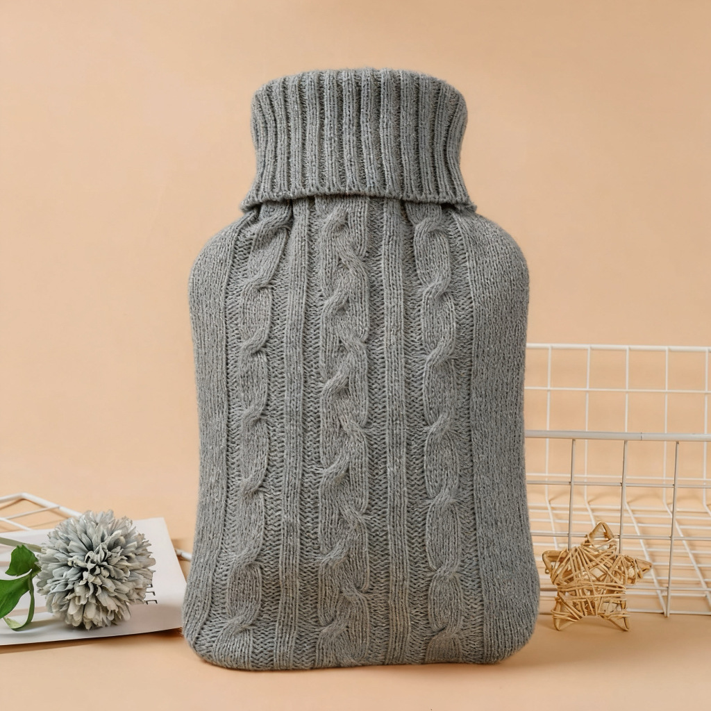 Funda Gris para Botella de Agu - Home Office Cozy reseña y precio